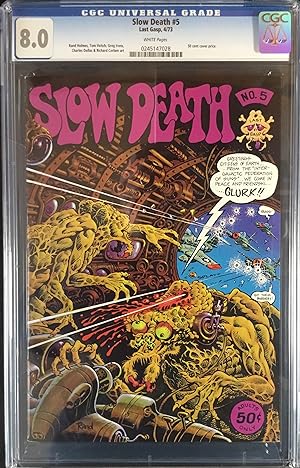 SLOW DEATH No. 5 (1st. Print - 1973) - CGC Graded 8.0 (VF)