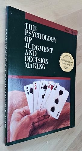 Immagine del venditore per The Psychology of Judgment and Decision Making venduto da Llibres Bombeta