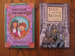 Seller image for Jill Pinkwater Two (2) YA Hardcover Book grouping, including: Tails of the Bronx, and; Buffalo Brenda for sale by Clarkean Books