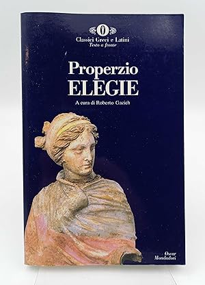 Seller image for Elegie A cura di Roberto Gazich for sale by Antiquariat Smock