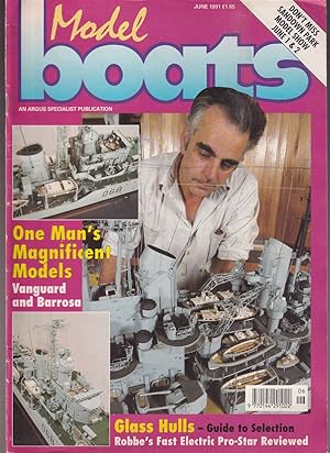 Seller image for Model Boats June 1991 Volume 42 Number 484 for sale by Riverwash Books (IOBA)