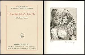 Dezembersalon '87. Ausstellung 100.