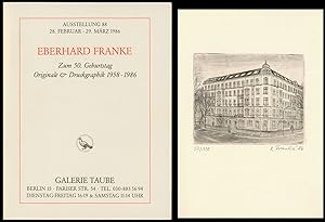 Zum 50. Geburtstag. Originale und Druckgrafik 1958 - 1986. Ausstellung 88.