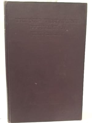 Seller image for New Testament Doctrine of the Christ for sale by World of Rare Books