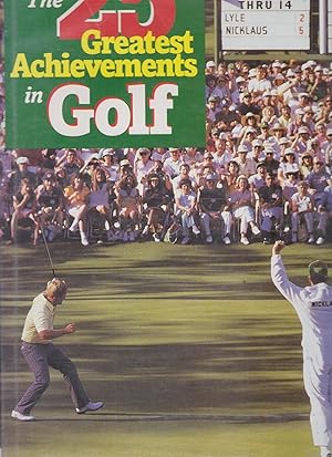 Bild des Verkufers fr The 25 Greatest Achievements in Golf zum Verkauf von Robinson Street Books, IOBA