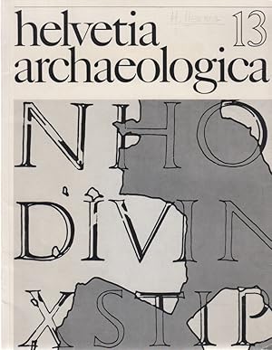 Bild des Verkufers fr helvetia archaeologica 4/1973-13. Archologie in der Schweiz. zum Verkauf von Fundus-Online GbR Borkert Schwarz Zerfa