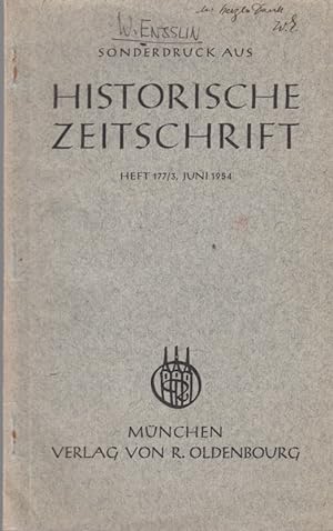 Seller image for Der Kaiser in der Sptantike. [Aus: Historische Zeitschrift, 177. Bd. Heft 3, Juni 1954]. for sale by Fundus-Online GbR Borkert Schwarz Zerfa
