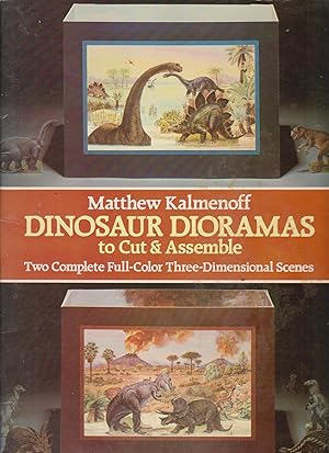 Bild des Verkufers fr Dinosaur Dioramas to Cut & Assemble zum Verkauf von Robinson Street Books, IOBA