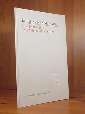 Die Biogenese der Mitochondrien.