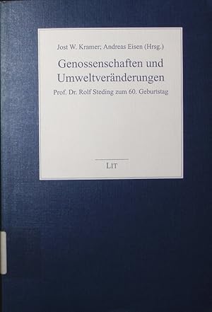 Seller image for Genossenschaften und Umweltvernderungen. Prof. Dr. Rolf Steding zum 60. Geburtstag. for sale by Antiquariat Bookfarm