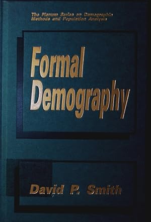 Image du vendeur pour Formal demography. mis en vente par Antiquariat Bookfarm