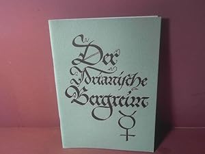 Der Idrianische Bergreim. (= Leobener Grüne Hefte, Heft 94).