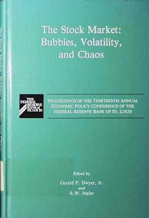 Seller image for The stock market. Bubbles, volatility, and chaos. for sale by Antiquariat Bookfarm