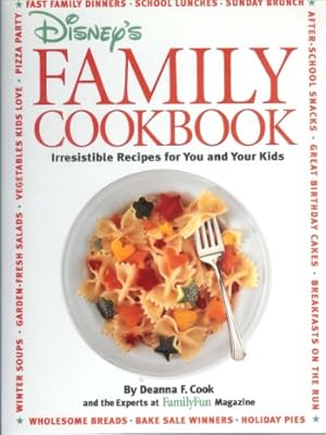 Bild des Verkufers fr Disney's Family Cookbook - Irresistible Recipes for You and Your Kids zum Verkauf von The Book House, Inc.  - St. Louis