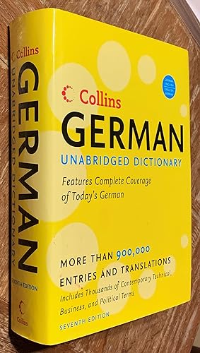 Collins German Unabridged Dictionary, 7th Edition