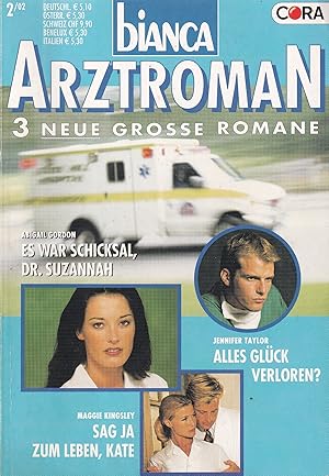 Imagen del vendedor de 3 Romane - bianca / Arztromane 2/02 Band 31 a la venta por Buchhandlung & Antiquariat Rother