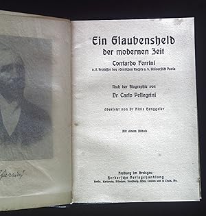 Bild des Verkufers fr Ein Glaubensheld der modernen Zeit. zum Verkauf von books4less (Versandantiquariat Petra Gros GmbH & Co. KG)