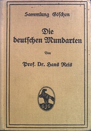 Seller image for Die deutschen Mundarten. Sammlung Gschen for sale by books4less (Versandantiquariat Petra Gros GmbH & Co. KG)