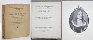 LODOWICK MUGGLETON. A Paper read before ye Sette of Odd Volumes, at ye 337th Meeting, January 27,...
