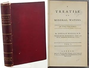 Bild des Verkufers fr A TREATISE ON MINERAL WATERS. zum Verkauf von Francis Edwards ABA ILAB