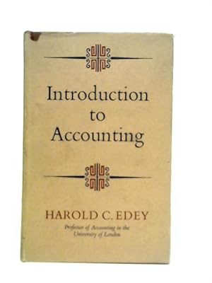 Seller image for Introduction to Accounting for sale by World of Rare Books