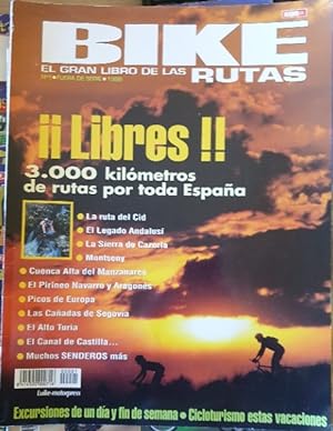 BIKE. EL GRAN LIBRO DE LAS RUTAS Nº 1 FUERA DE SERIE 1996. ¡¡LIBRES!! 3.000 KILOMETROS DE RUTAS P...