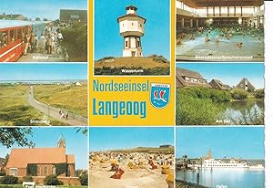 Postkarte - Nordseeinsel Langeoog