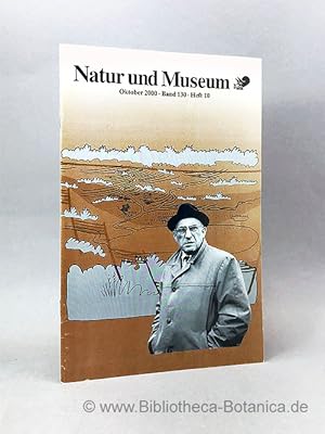 Imagen del vendedor de Natur und Museum. Bd. 130. H.10. a la venta por Bibliotheca Botanica