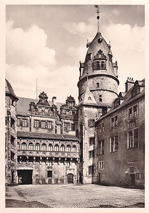 Postkarte - Detmold / Schloss - Innenhof