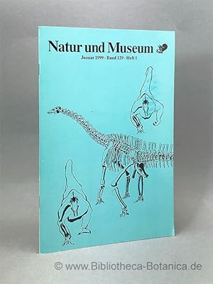 Imagen del vendedor de Natur und Museum. Bd. 129. H.1. a la venta por Bibliotheca Botanica
