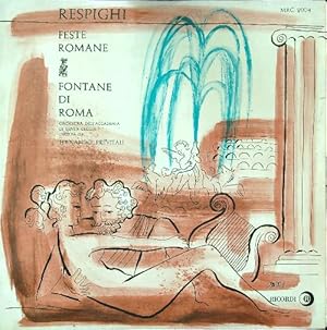Bild des Verkufers fr Feste romane - Fontane di Roma vinile zum Verkauf von Librodifaccia