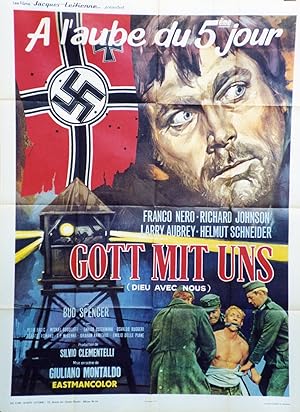 "A L'AUBE DU 5ème JOUR (GOTT MIT UNS)" Réalisé par Giuliano MONTALDO en 1969 avec Franco NERO, Ri...