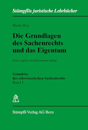 Imagen del vendedor de Die Grundlagen des Sachenrechts und das Eigentum (f. d. Schweiz) a la venta por moluna