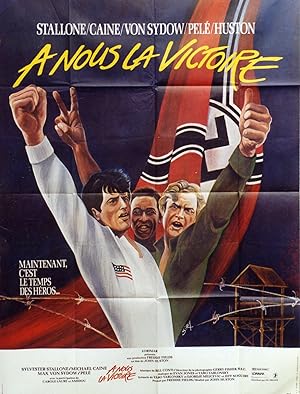 "A NOUS LA VICTOIRE (ESCAPE TO VICTORY)" Réalisé par John HUSTON en 1981 avec Sylvester STALLONE,...