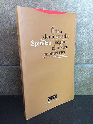 Imagen del vendedor de Etica demostrada segun el orden. Baruj Spinoza. a la venta por Lauso Books