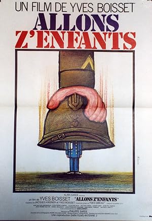 "ALLONS Z'ENFANTS" Réalisé par Yves BOISSET en 1980 avec Lucas BELVAUX, Jean CARMET / Affiche fra...