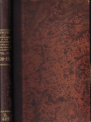 Bild des Verkufers fr Memoirs and proceedings of the Manchester Literary and Philosophical Society Vol. LVI zum Verkauf von Biblioteca di Babele