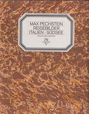 Reisebilder Italien, Südsee. [50 Federzeichnungen auf Stein. XV. Werk der Pan-Presse. Nachdruck d...