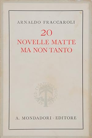 Seller image for 20 novelle matte ma non tanto for sale by FABRISLIBRIS