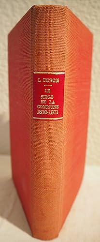 Seller image for Chapitres nouveaux sur le Sige et la Commune 1870-1871. for sale by Mouvements d'Ides - Julien Baudoin