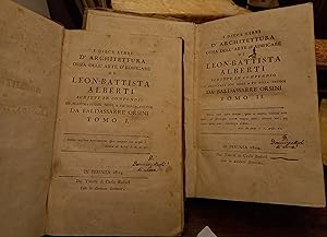 I diece libri d'architettura ossia dell'arte d'edificare di Leon-Battista Alberti scritti in comp...