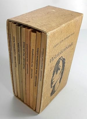 Holzfolienbände. 8 Bände:Johann und Johanna. Eine Erzählung mit 29 Zeichnungen des Verfassers.Gef...