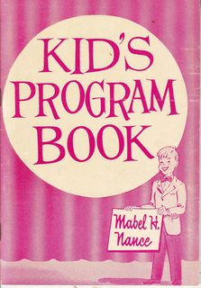 Imagen del vendedor de Kid's Program Book a la venta por Never Too Many Books