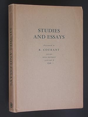 Seller image for Studies and Essays Presented to R. Courant on his 60th Birthday January 8 1948 for sale by Bookworks [MWABA, IOBA]