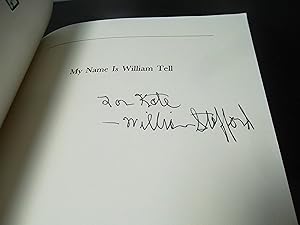 Seller image for My Name Is William Tell: Poems for sale by Eastburn Books