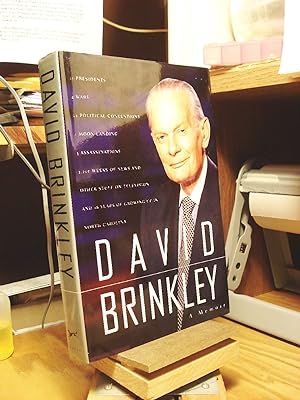 Immagine del venditore per David Brinkley: 11 Presidents, 4 Wars, 22 Political Conventions, 1 Moon Landing, 3 Assassinations, 2,000 Weeks of News and Other Stuff on Television venduto da Henniker Book Farm and Gifts