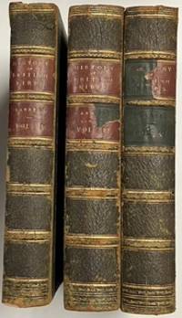 A HISTORY OF BRITISH BIRDS 1843. 3 volumes
