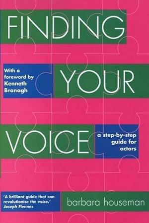 Bild des Verkufers fr Finding Your Voice : A step-by-step guide for actors zum Verkauf von AHA-BUCH GmbH