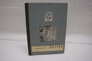 Kleine Zusammenstellung vom klassischen Markenland Bayern (Bayern Franco Ein Kreuzer) (private Pu...