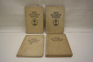 Freie Secession Berlin (4 Kataloge (1914, 1916, 1917 u. 1918))
